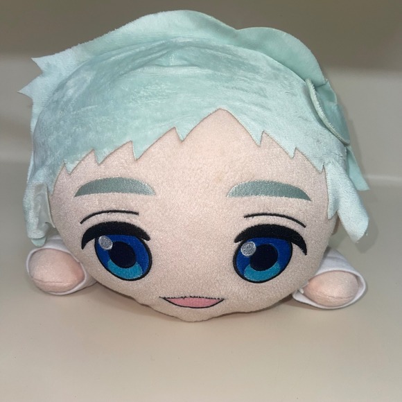 Other - Anime Style Plush Doll – Laying Down – Blue Hair – 18 inch – No Tags